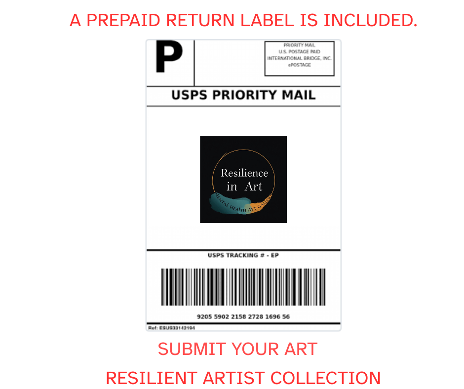 Resilient Artist Canvas, 24"X36", Includes: “Prepaid Returns Label”+ Access To Resilient Artist Collection.